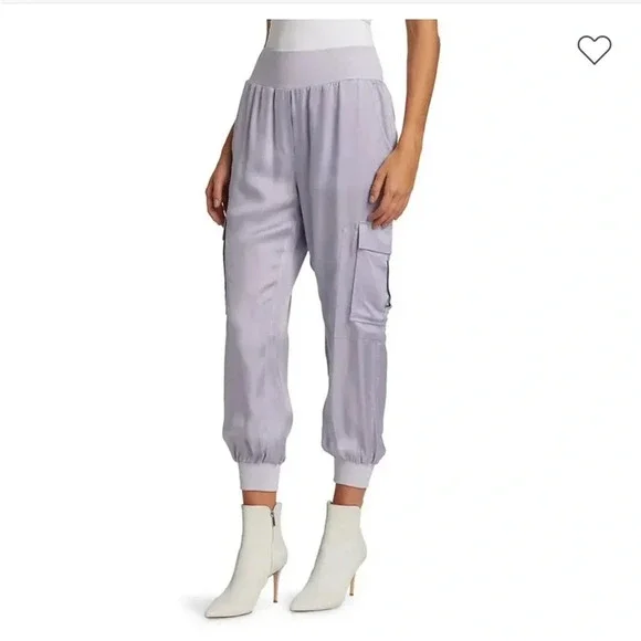 Cinq à Sept's on-trend Giles cargo joggers size L